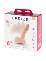 6. Sex Shop, Realistic Vibrating 6'' Dildo by UPRIZE | DAMAGED BOX\FINAL SALE