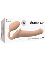 4. Sex Shop, Medium Beige Bendable Strapless Strap-On by Strap-on-Me