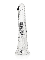 2. Sex Shop, 6 inch Crystal Clear Slim Dildo - Clear by SHOTS