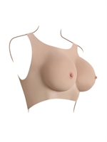 2. Sex Shop, Silicone C-Cup Chest Plate by Gender X