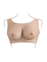 3. Sex Shop, Silicone C-Cup Chest Plate by Gender X