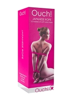 3. Sex Shop, 10-Meter Long Japanese Pink Bondage Rope by Ouch