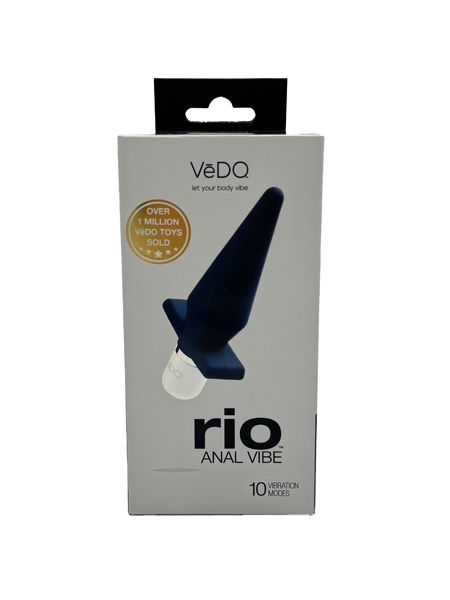 Rio Vibrating Anal Plug for Him by Vedo