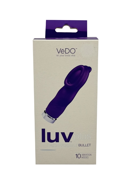 Luv Plus Rechargeable Bullet - Purple - VéDO