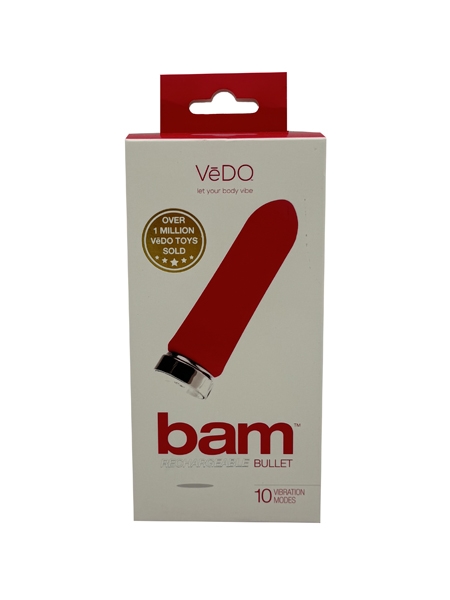 Bam Rechargeable Bullet Pink by VéDO