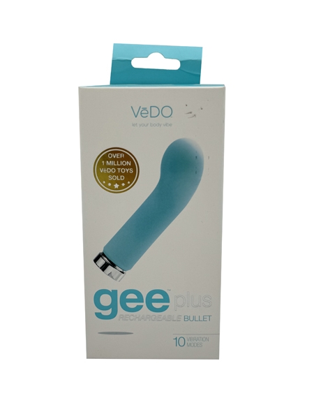 Gee Plus Rechargeable Bullet Turquoise by VéDO