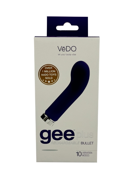 Gee Plus Rechargeable Bullet-Indigo by VéDO