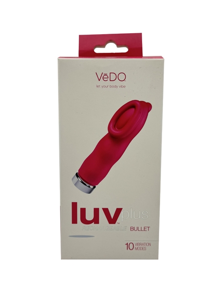 Luv Plus Rechargeable Bullet - Pink- VéDO